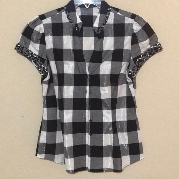 ☀️PLAID BLOUSE - Picture 1 of 4